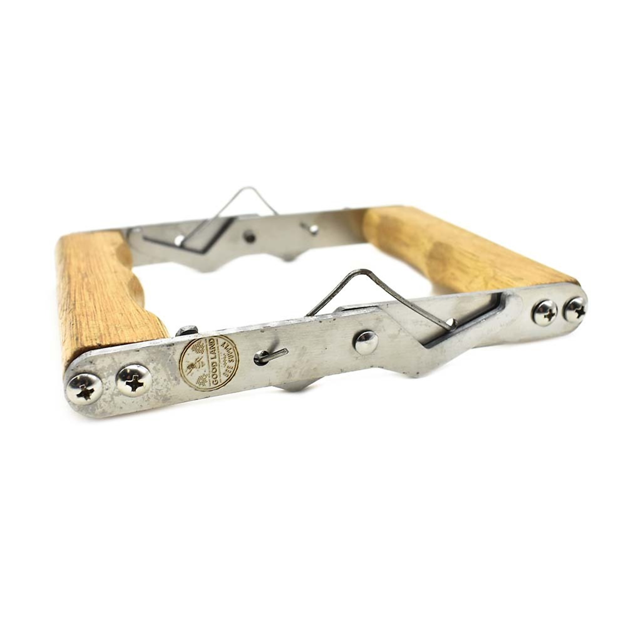 Goodland Bee Supply GLFGRIP Beekeeping Beehive Frame Holder / Remover / Lifter Grip Tool - Wooden Handle
